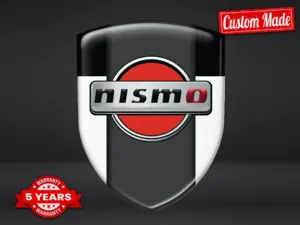 Nissan Autocollant Résine Design Perso Stickers Dômes Supérieurs